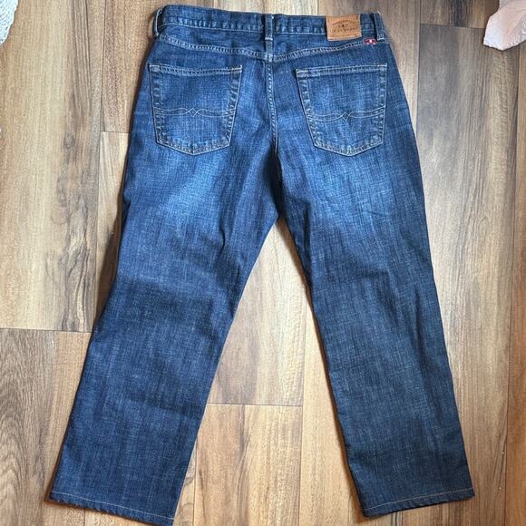 Lucky Brand Dark Blue 361 Vintage Straight Relaxed Jeans - Picture 4 of 5